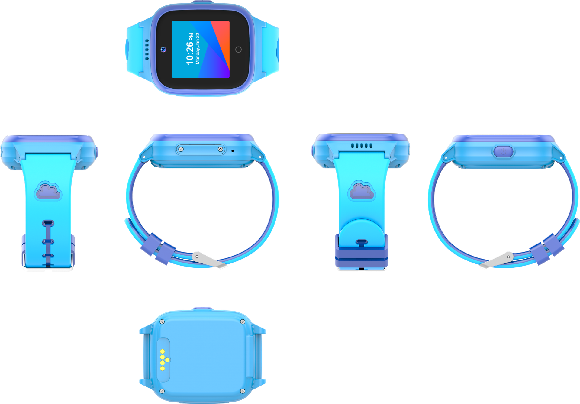 G-TAB WK1 Kids Smart Watch