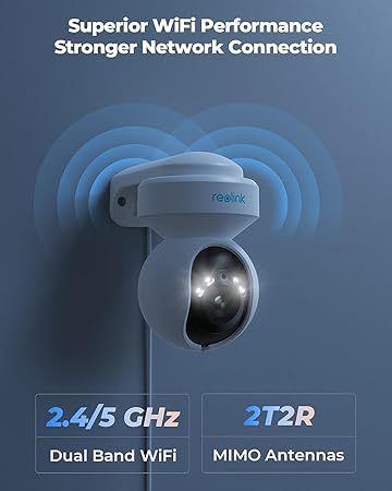 Reolink E1 Outdoor Plug-in WiFi Security Camera