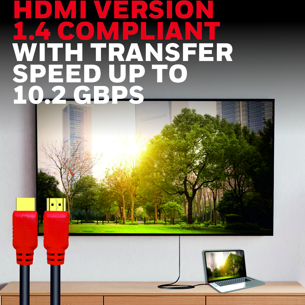 Honeywell HIGH SPEED HDMI 1.4 Cable with Ethernet 5Mtr.