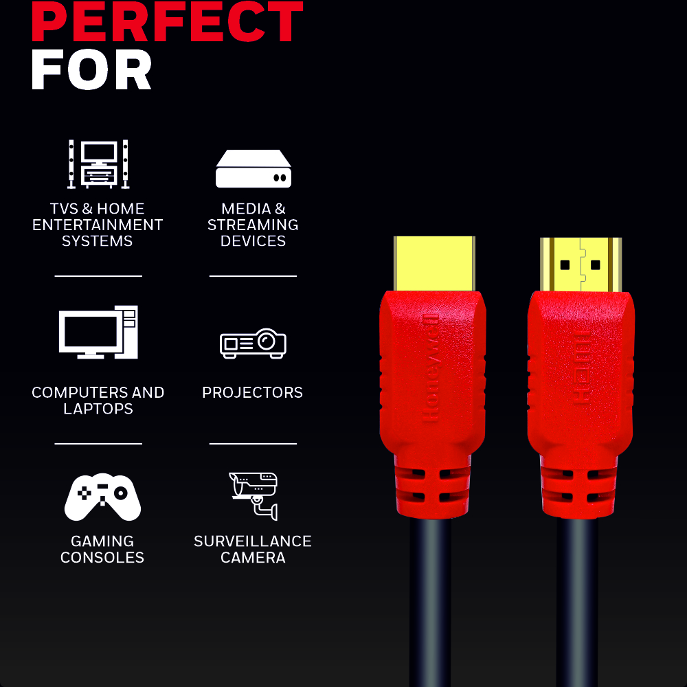 Honeywell HIGH SPEED HDMI 1.4 Cable with Ethernet 5Mtr.